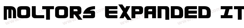 Moltors Expanded Ita字体转换